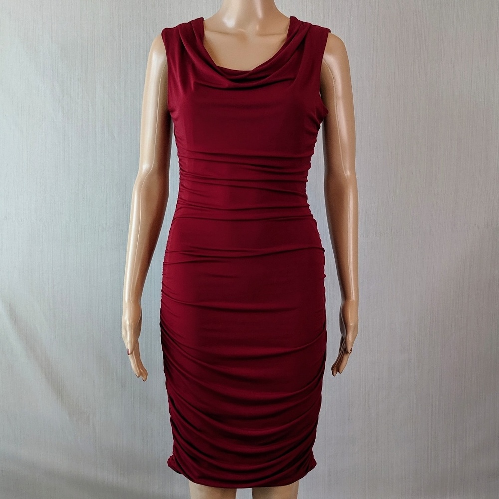 Fitted Red Dress NWOT